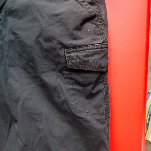 DKNY Jeans cargo short black women's size 14 - Picture 8 of 9